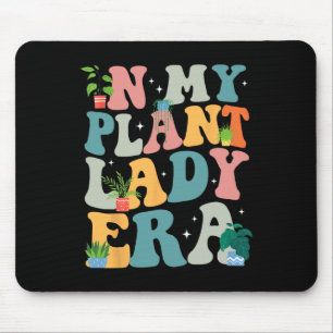 Retro Groovy In Mijn Plant Lady Era Xmas Tuinieren Muismat