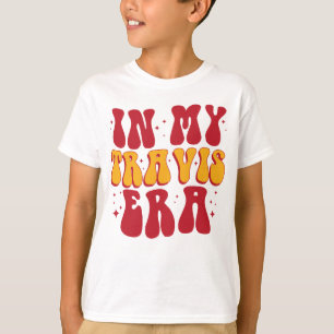 Retro Groovy in mijn Travis tijdperk T-shirt
