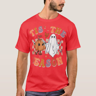Retro Groovy is het seizoen dat de pomkin Ghost Hi T-shirt
