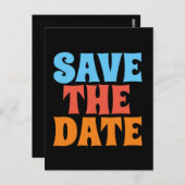 RETRO GROOVY JAREN '60 OPSLAGKAARTEN BRIEFKAART (Voorkant / Achterkant)