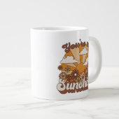 Retro Groovy | Jij bent mijn Sunshine Grote Koffiekop (Voorkant rechts)