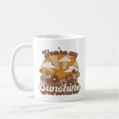 Retro Groovy | Jij bent mijn Sunshine Koffiemok (Links)