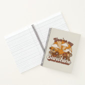 Retro Groovy | Jij bent mijn Sunshine Notitieboek (Binnen)