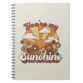 Retro Groovy | Jij bent mijn Sunshine Notitieboek (Voorkant)
