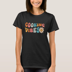 Retro Groovy Keuken Culinaire Cook Chef - Koken T-shirt