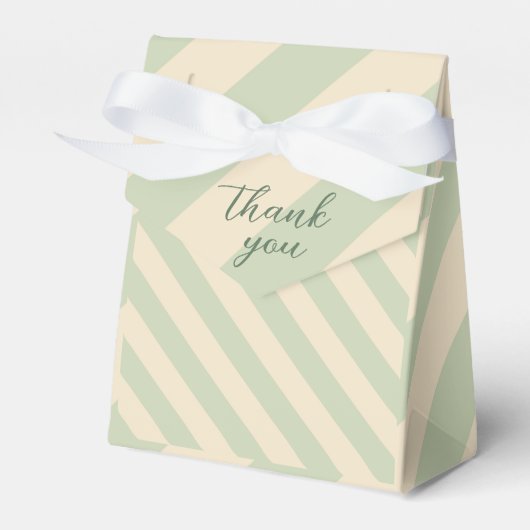 Retro Groovy Kleurrijke Wavy Boho Bruiloft Bedankdoosjes (Voorkant Zijde)