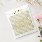 Retro Groovy Kleurrijke Wavy Boho Bruiloft Bedankzakje (Gezegeld)