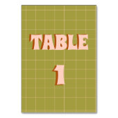 Retro Groovy Kleurrijke Wavy Boho Bruiloft Kaart (Voorkant)