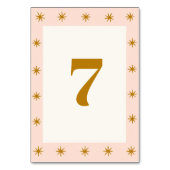 Retro Groovy Kleurrijke Wavy Boho Bruiloft Kaart (Voorkant)