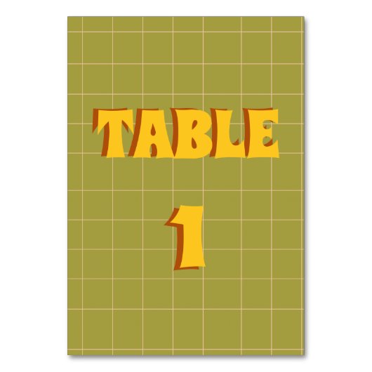 Retro Groovy Kleurrijke Wavy Boho Bruiloft Kaart (Voorkant)