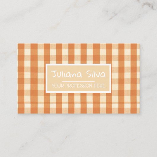 Retro Groovy Kleurrijke Wavy Boho Visitekaartje (Voorkant)