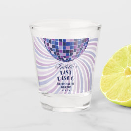 Retro Groovy Laatste Disco Bachelorette Weekend Fa Shot Glas