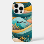 Retro Groovy Landschap Persoonlijk Case-Mate iPhone Case (Achterkant)