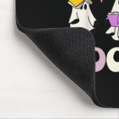 retro groovy Lees Verder Boeken Ghost Boo ghoul Fu Muismat (Hoek)