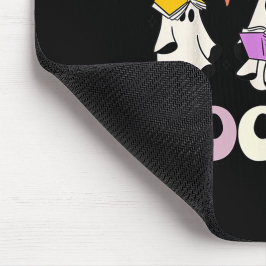 retro groovy Lees Verder Boeken Ghost Boo ghoul Fu Muismat (Hoek)