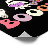 retro groovy Lees Verder Boeken Ghost Boo ghoul Fu Poster (Hoek)