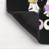 retro Groovy Lees Verder Boeken Ghost Boo ghoul gr Muismat (Hoek)