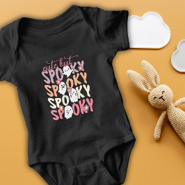 Retro Groovy Leuk maar Spooky Romper