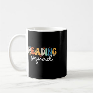 Retro Groovy Lezen Squad Meisjes Jongens Schattig Koffiemok