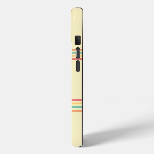 Retro Groovy Line Art Case-Mate iPhone Case (Achterkant / Links)