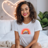 Retro Groovy LOVE T-shirt