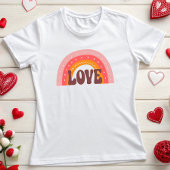 Retro Groovy LOVE T-shirt