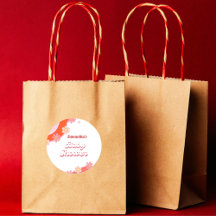 Retro Groovy madeliefje & Hart Valentijn Baby show