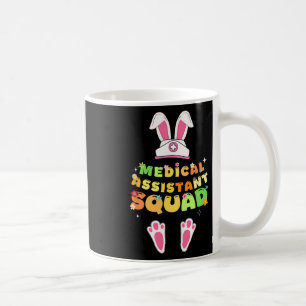 Retro Groovy Medische Istant Squad Konijn Oor Bloe Koffiemok