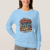 Retro Groovy Mom T-shirt (Voorkant)