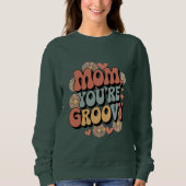 Retro Groovy Mom Trui (Voorkant)