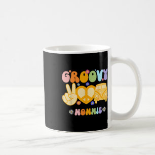 Retro Groovy Nonnie Oma Familie Matching Moeder Koffiemok