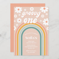 Retro Groovy One Boho First Birthday