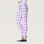 RETRO GROOVY PAARSE LEGGINGS (Links)