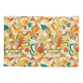 Retro Groovy-paddenstoelenpatroon Kussensloop (Achterkant)