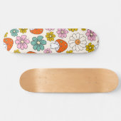 Retro Groovy Patronen 70s-60s-80s Persoonlijk Skateboard (Horizontaal)