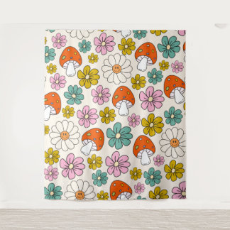 Retro Groovy Patronen 70s-60s-80s Wandkleed