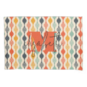 Retro Groovy Patroon Kussensloop (Voorkant)