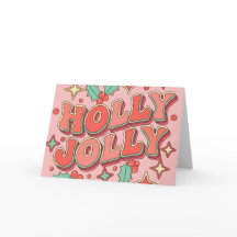 Retro Groovy Prettige Kerstmis