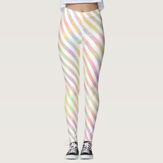 RETRO GROOVY RAINBOWLEGGINGS LEGGINGS (Voorkant)