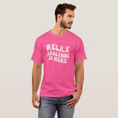 Retro Groovy Relax ADALYNNE is hier grappig moeder T-shirt (Voorkant volledig)