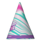 Retro groovy roller disco feesthoedjes (Rechts)