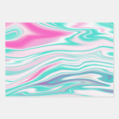 Retro groovy roller disco inpakpapier vel (Voorkant 2)