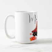 Retro Groovy Roller Schaatsen kleurrijk Koffiemok (Links)