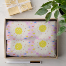 Retro groovy roze madeliefjes bloempatroon uit de