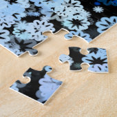 Retro Groovy Schattig Bloemig Omniromantische Prid Legpuzzel (Zijkant)