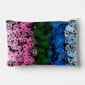 Retro Groovy Schattige Bloemige Omniromantische Pr Etui (Achterkant)