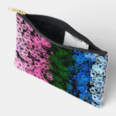 Retro Groovy Schattige Bloemige Omniromantische Pr Etui (Open)
