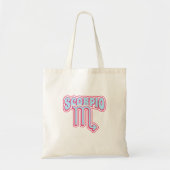 Retro Groovy Scorpio zodiac Tote Bag (Voorkant)