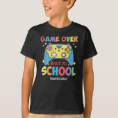 Retro groovy Terug naar school T-shirt (Voorkant)