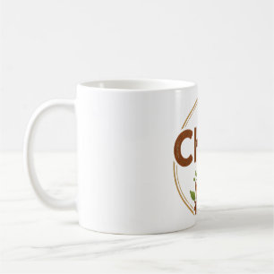 Retro Groovy THEE Typografie Koffie & Thee Mok